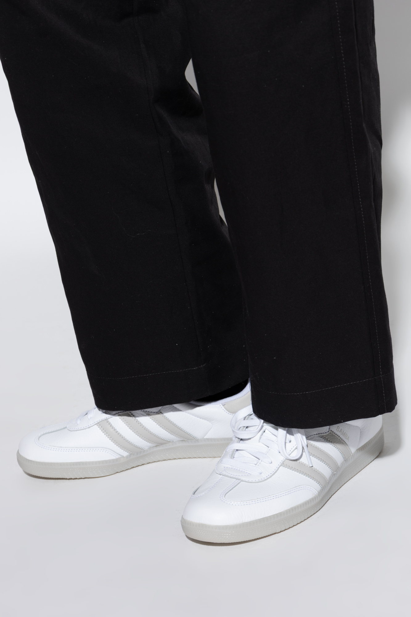 スニーカー adidas SS25 'Samba OG' sneakers (JI3206 FTWWHTGREONEFTWWHT) ADIDAS Samba OG JI3206 - Shiekh